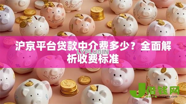 沪京平台贷款中介费多少？全面解析收费标准