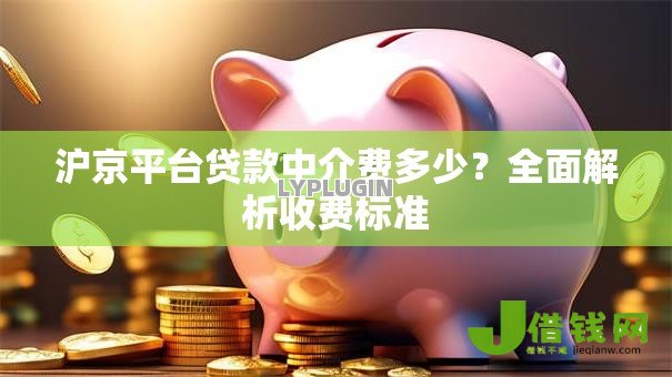 沪京平台贷款中介费多少？全面解析收费标准