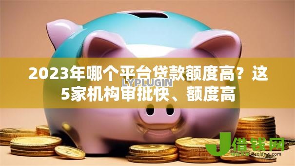 2023年哪个平台贷款额度高？这5家机构审批快、额度高