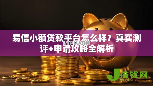易信小额贷款平台怎么样？真实测评+申请攻略全解析