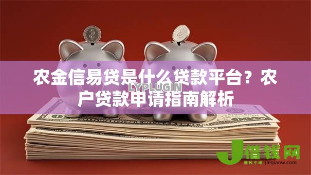 农金信易贷是什么贷款平台？农户贷款申请指南解析