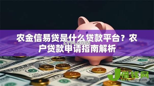 农金信易贷是什么贷款平台？农户贷款申请指南解析
