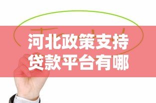 河北政策支持贷款平台有哪些?这5家机构值得关注! 河北政策支持贷款平台有哪些?这5家机构值得关注!