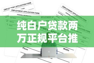 纯白户贷款两万正规平台推荐及申请全攻略