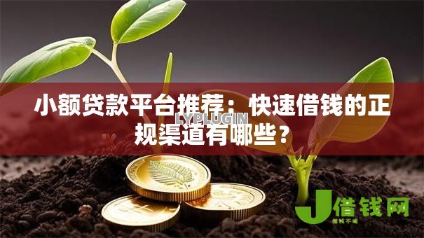 小额贷款平台推荐:快速借钱的正规渠道有哪些? 小额贷款平台推荐:快速借钱的正规渠道有哪些?