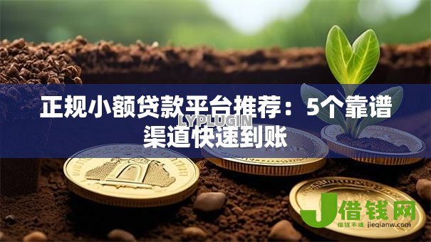 正规小额贷款平台推荐：5个靠谱渠道快速到账