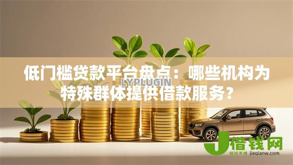 低门槛贷款平台盘点：哪些机构为特殊群体提供借款服务？