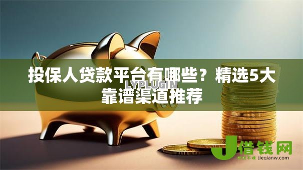 投保人贷款平台有哪些？精选5大靠谱渠道推荐