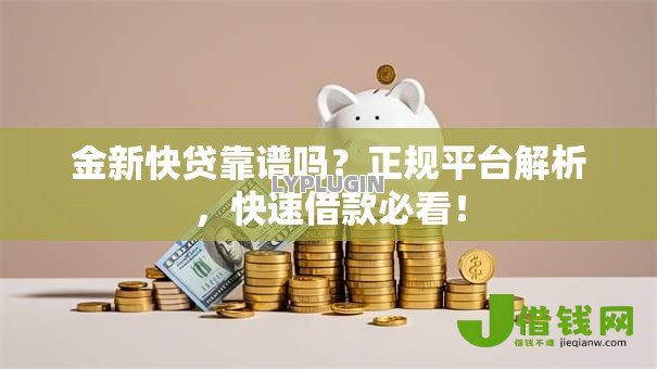 金新快贷靠谱吗？正规平台解析，快速借款必看！
