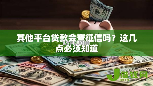 其他平台贷款会查征信吗？这几点必须知道