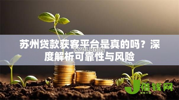 苏州贷款获客平台是真的吗?深度解析可靠性与风险 苏州贷款获客平台是真的吗?深度解析可靠性与风险