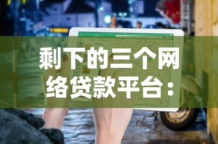 剩下的三个网络贷款平台：正规选择与避坑指南