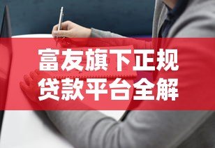 富友旗下正规贷款平台全解析：产品特点与申请指南