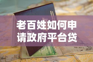 老百姓如何申请政府平台贷款？条件、流程与避坑指南