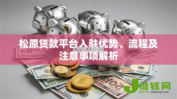 松原贷款平台入驻优势、流程及注意事项解析