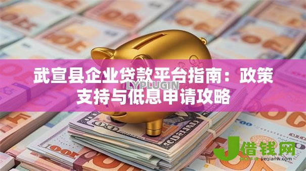武宣县企业贷款平台指南：政策支持与低息申请攻略