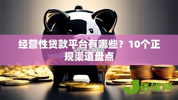 经营性贷款平台有哪些？10个正规渠道盘点