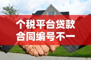 个税平台贷款合同编号不一致怎么办？5种解决方法详解