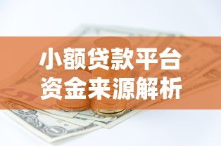 小额贷款平台资金来源解析：正规渠道与风险控制