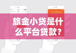旅金小贷是什么平台贷款？靠谱吗？申请流程全解析