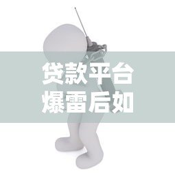 贷款平台爆雷后如何应对?这5大风险必须警惕 贷款平台爆雷后如何应对?这5大风险必须警惕