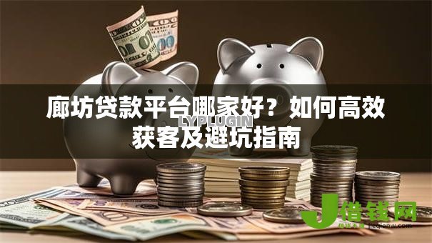 廊坊贷款平台哪家好？如何高效获客及避坑指南