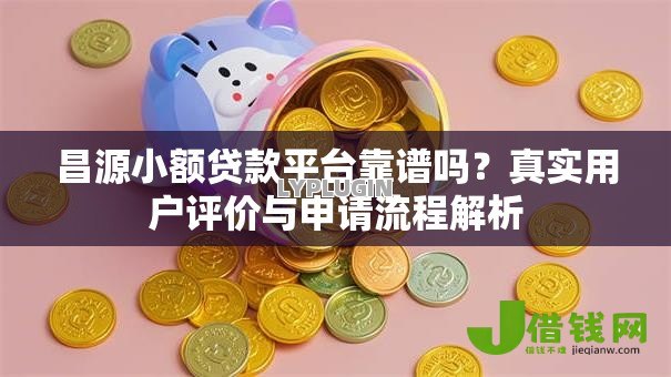 昌源小额贷款平台靠谱吗？真实用户评价与申请流程解析