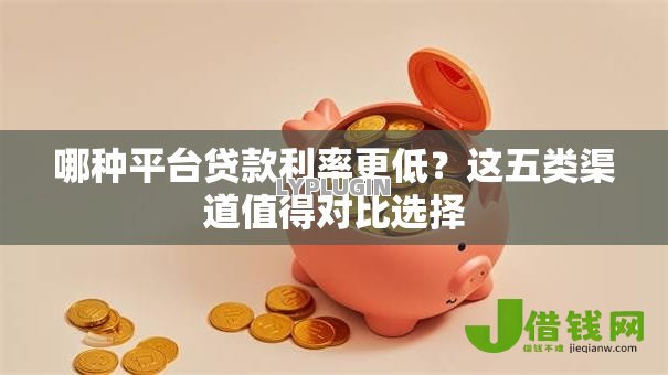 哪种平台贷款利率更低?这五类渠道值得对比选择 哪种平台贷款利率更低?这五类渠道值得对比选择