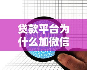 贷款平台为什么加微信群？揭秘引流、服务与风控的隐藏逻辑