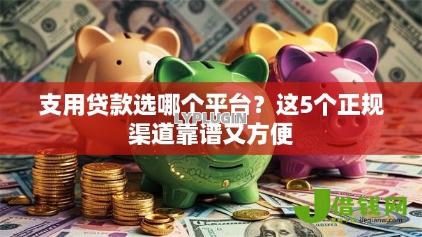 支用贷款选哪个平台？这5个正规渠道靠谱又方便