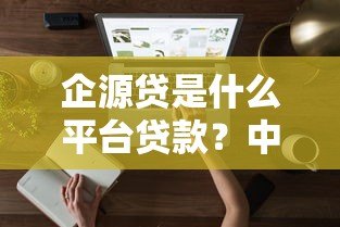 企源贷是什么平台贷款?中小微企业融资产品深度解析 企源贷是什么平台贷款?中小微企业融资产品深度解析