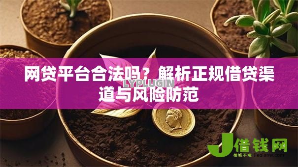 网贷平台合法吗？解析正规借贷渠道与风险防范