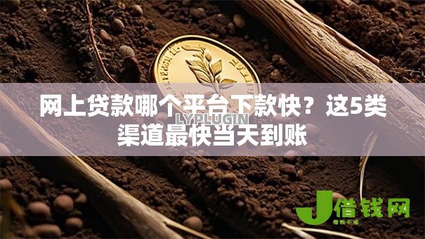 网上贷款哪个平台下款快?这5类渠道最快当天到账 网上贷款哪个平台下款快?这5类渠道最快当天到账