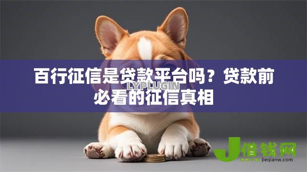 百行征信是贷款平台吗？贷款前必看的征信真相
