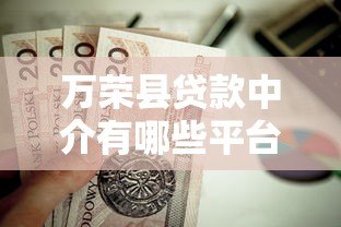 万荣县贷款中介有哪些平台？这5家正规机构值得选
