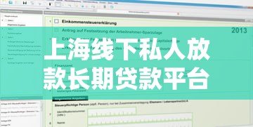 上海线下私人放款长期贷款平台推荐：正规渠道与申请攻略