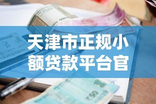 天津市正规小额贷款平台官网指南:快速申请低利率 天津市正规小额贷款平台官网指南:快速申请低利率