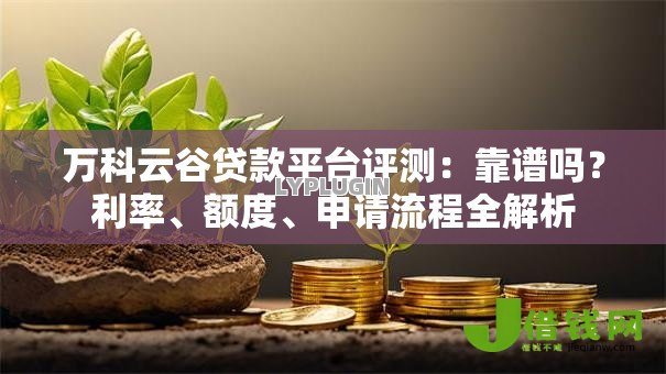 万科云谷贷款平台评测：靠谱吗？利率、额度、申请流程全解析