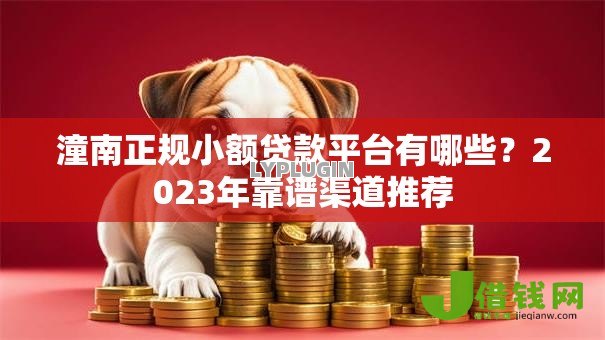 潼南正规小额贷款平台有哪些？2023年靠谱渠道推荐