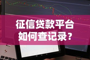 征信贷款平台如何查记录？详细查询渠道解析