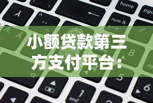 小额贷款第三方支付平台：快速申请与安全使用指南