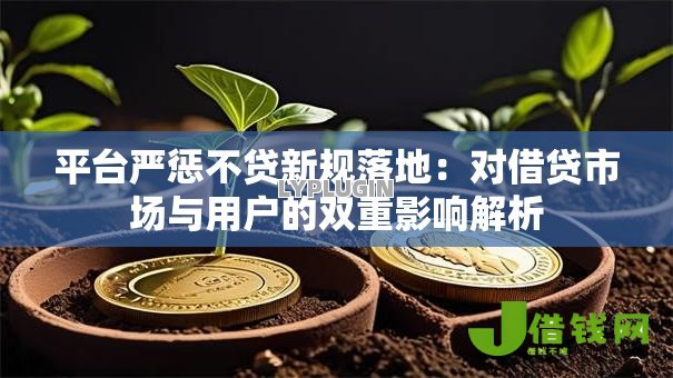平台严惩不贷新规落地：对借贷市场与用户的双重影响解析