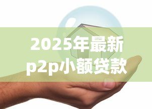 2025年最新p2p小额贷款：网络借贷如何实现安全小额融资