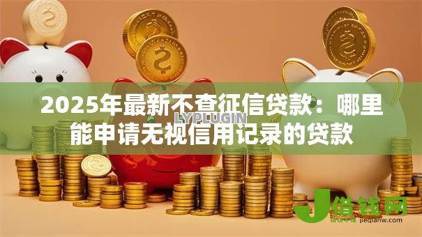 2025年最新不查征信贷款:哪里能申请无视信用记录的贷款 2025年最新不查征信贷款:哪里能申请无视信用记录的贷款
