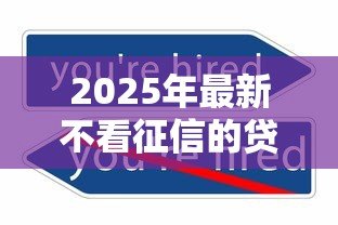2025年最新不看征信的贷款有吗：哪些网贷平台不查征信记录