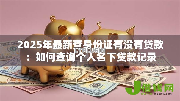 2025年最新查身份证有没有贷款:如何查询个人名下贷款记录 2025年最新查身份证有没有贷款:如何查询个人名下贷款记录
