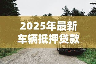 2025年最新车辆抵押贷款平台：汽车抵押贷款平台如何选择更靠谱