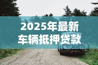 2025年最新车辆抵押贷款需要什么资料：办理车辆抵押贷款需准备什么材料