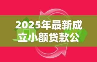 2025年最新成立小额贷款公司条件:开办小贷公司需要满足哪些要求 2025年最新成立小额贷款公司条件:开办小贷公司需要满足哪些要求