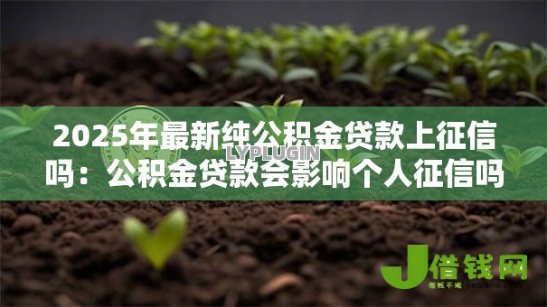 2025年最新纯公积金贷款上征信吗：公积金贷款会影响个人征信吗